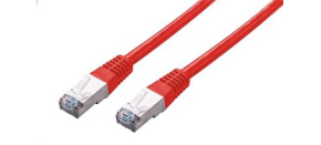 C-TECH kabel patchcord Cat5e, FTP, červený, 1m C-TECH kabel patchcord Cat5e, FTP, červený, 1m