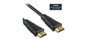PREMIUMCORD Kabel HDMI High Speed + Ethernet (v1.4) 10m, zlacené konektory PREMIUMCORD Kabel HDMI High Speed + Ethernet (v1.4) 10m, zlacené konektory