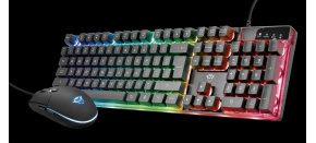TRUST set klávesnice + myš GXT 838 Azor Gaming Combo US TRUST set klávesnice + myš GXT 838 Azor Gaming Combo US