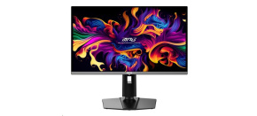 MSI LCD MPG 271QRX QD-OLED, 26.5", 2560x1440, QD-OLED, 0,03ms, VESA 100x100, Black MSI LCD MPG 271QRX QD-OLED, 26.5", 2560x1440, QD-OLED, 0,03ms, VESA 100x100, Black