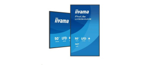 iiyama ProLite LH5064UHS-B1AG, 4K, USB, USB-C, RS232, Ethernet, Wi-Fi, Android, kit (RS232), black iiyama ProLite LH5064UHS-B1AG, 4K, USB, USB-C, RS232, Ethernet, Wi-Fi, Android, kit (RS232), black