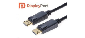PREMIUMCORD DisplayPort 1.2 přípojný kabel M/M, zlacené konektory, 1m PREMIUMCORD DisplayPort 1.2 přípojný kabel M/M, zlacené konektory, 1m