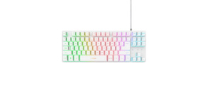 TRUST Klávesnice GXT 833 Thado, Membránová, USB, RGB, bílá TRUST Klávesnice GXT 833 Thado, Membránová, USB, RGB, bílá