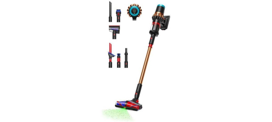 Dyson V16 Piston Animal + Sada pro šetrný detailní úklid černá/měděná tyčový vysavač