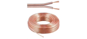PremiumCord Kabely na propojení reprosoustav 100% CU měď 2x2,5mm 25m PremiumCord Kabely na propojení reprosoustav 100% CU měď 2x2,5mm 25m