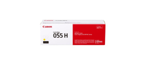 Canon TONER CRG-055H žlutý pro i-SENSYS LBP663Cdw, LBP664Cx, MF742Cdw, MF744Cdw (5 900 str.) Canon TONER CRG-055H žlutý pro i-SENSYS LBP663Cdw, LBP664Cx, MF742Cdw, MF744Cdw (5 900 str.)