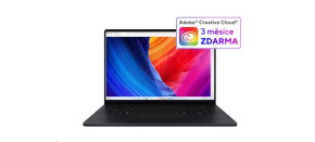 ASUS NTB ProArt P16 (H7606WM-OLED011X), AI 9 HX 370, 16" 4K OLED, 32GB, 2TB SSD, Radeon 890M+RTX 5060, W11P, Black