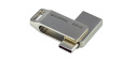 GOODRAM Flash Disk 64GB ODA3, USB 3.2, stříbrná