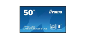 Iiyama ProLite IDS, 24/7, 4K, USB, RS232, Ethernet, Wi-Fi, Android, kit (RS232), black