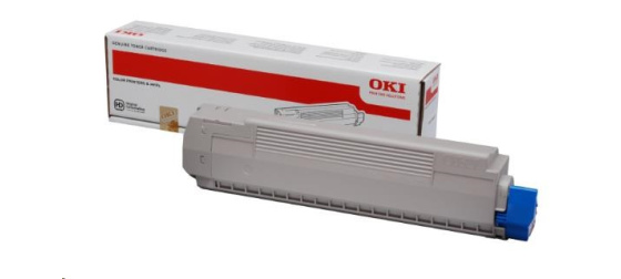 OKI 44059166 – Originální purpurový toner pro tiskárny OKI MC851/MC861