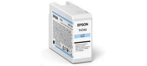 EPSON ink Singlepack Light Cyan T47A5 UltraChrome Pro 10 ink 50ml EPSON ink Singlepack Light Cyan T47A5 UltraChrome Pro 10 ink 50ml