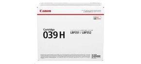 Canon TONER  CRG 039H černý pro i-Sensys LBP 351 a 352 (25 000 str.)