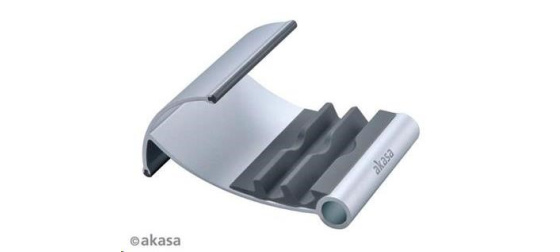 AKASA stojánek na tablet  AK-NC054-GR, hliníkový, šedá