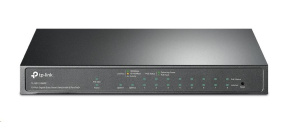 TP-Link CCTV Easy Smart switch TL-SG1210MPE (8xGbE, 1xGbE uplink, 1xGbE/SFP combo uplink, 8xPoE+, 123W, fanless)