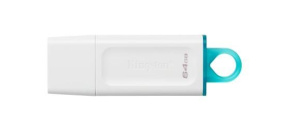 Kingston Flash Disk 64GB USB3.2 Gen 1 DataTraveler Exodia (White + Teal)