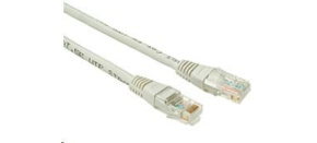 Solarix Patch kabel CAT5E UTP PVC 5m šedý non-snag-proof C5E-155GY-5MB