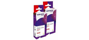 WECARE Armor cartridge pro CANON iP4850 (CLI526Y), sada žlutá, 2x10,5ml