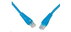 Solarix Patch kabel CAT5E UTP PVC 2m modrý snag-proof C5E-114BU-2MB