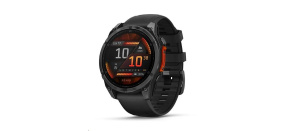 Garmin fenix® 8 – 47 mm, AMOLED, Slate grey a Černý silikonový řemínek, EU Garmin fenix® 8 – 47 mm, AMOLED, Slate grey a Černý silikonový řemínek, EU