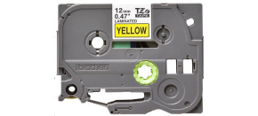 BROTHER TZE631 - kazeta TZ šířky 12mm, laminovaná TZE-631, žlutá/černé písmo - 8m BROTHER TZE631 - kazeta TZ šířky 12mm, laminovaná TZE-631, žlutá/černé písmo - 8m