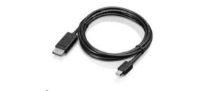 LENOVO adaptér Mini-DisplayPort to DisplayPort Monitor Cable - přenos signálu přes miniDP na DisplayPort