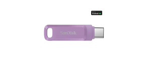 SanDisk Flash Disk 512GB Ultra Dual Drive Go, USB-C 3.2, fialová