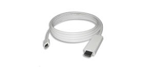 PREMIUMCORD Kabel mini DisplayPort 1.2 na HDMI 2.0, pro rozlišení 4Kx2K@60Hz, 2m PREMIUMCORD Kabel mini DisplayPort 1.2 na HDMI 2.0, pro rozlišení 4Kx2K@60Hz, 2m