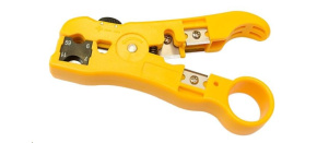 Stripovací nástroj UTP/STP, RG59/6, RG11/7, ploché telefeonní kabely