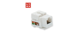 LYNX keystone UTP Cat5e, 90 stp., bílý
