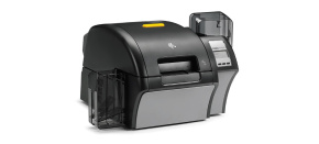 Zebra ZXP Series 9, dual sided, 12 dots/mm (300 dpi), USB, Ethernet, MSR, smart, RFID
