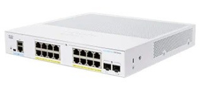 BAZAR - Cisco switch CBS350-16FP-2G-EU (16xGbE,2xSFP,16xPoE+,240W,fanless) - REFRESH - rozbaleno