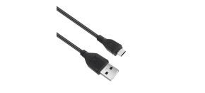 Solight USB kabel, USB 2.0 A konektor - USB B micro konektor, sáček, 1m