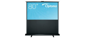 BAZAR - Optoma stativové plátno DP-9080MWL, 80", 16:9 - Po opravě (Komplet)