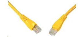 Solarix Patch kabel CAT6 UTP PVC 3m žlutý snag-proof C6-114YE-3MB