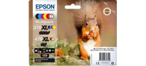 EPSON Multipack "Veverka" 6-colours 478XL Claria Photo HD Ink EPSON Multipack "Veverka" 6-colours 478XL Claria Photo HD Ink