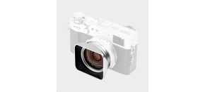 NiSi Lens Hood, UV-Filter & Cap for Fujifilm X100 series Silver