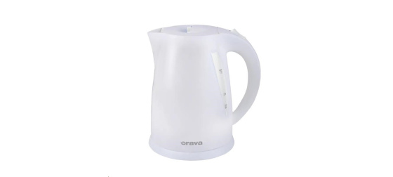 Orava VK-3117 W – rychlovarná konvice 1,7 l, 2000 W, bílá