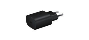 Samsung USB-C 25W Cestovní nabíječka Black (OOB Bulk)