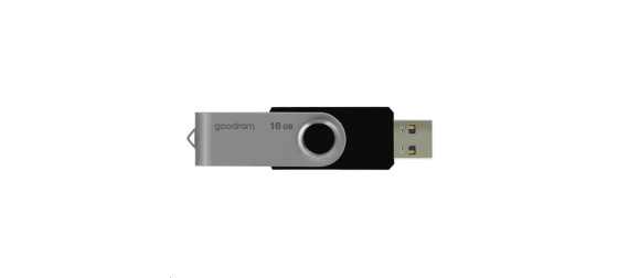 GOODRAM Flash Disk 16GB UTS2, USB 2.0, černá