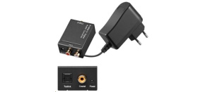 PREMIUMCORD Převodník z analogového signálu 2xCINCH na digitální SPDIF a optický Toslink PREMIUMCORD Převodník z analogového signálu 2xCINCH na digitální SPDIF a optický Toslink