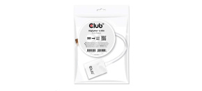 Club3D Adaptér aktivní DisplayPort na VGA (M/F), 25cm Club3D Adaptér aktivní DisplayPort na VGA (M/F), 25cm