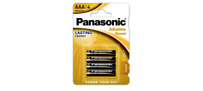 PANASONIC Alkalické baterie Alkaline Power LR03APB/4BP AAA 1,5V (Blistr 4ks) PANASONIC Alkalické baterie Alkaline Power LR03APB/4BP AAA 1,5V (Blistr 4ks)
