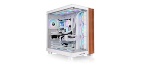 THERMAL TAKE Case View 380 XL WS ARGB, Průhledná bočnice, bílá