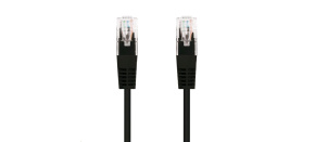 C-TECH kabel patchcord Cat5e, UTP, černý, 5m C-TECH kabel patchcord Cat5e, UTP, černý, 5m