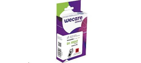WECARE ARMOR páska pro DYMO S0720570, černá/červená, 12mm x 7m