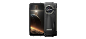 Rugged Smartphone Blackview BV8200 4G G100 12GB 256GB 8800-45W A14, Watch Display, Flashlight, Black [No Charger]