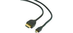 GEMBIRD Kabel HDMI - HDMI Micro 4,5m (v1.3, M/M, stíněný, zlacené kontakty)