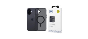 3mk ochranný kryt Smoke MagCase pro Apple iPhone 17 3mk ochranný kryt Smoke MagCase pro Apple iPhone 17