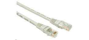 Solarix Patch kabel CAT6 UTP PVC 5m šedý non-snag-proof C6-155GY-5MB
