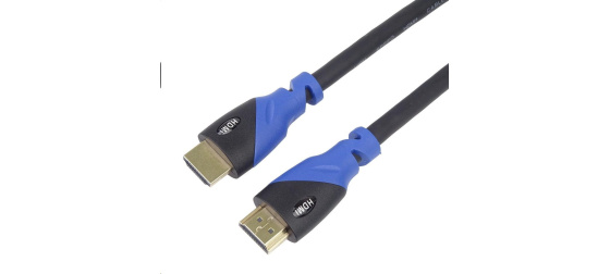 PREMIUMCORD Kabel HDMI - Ultra HDTV, 2m (Color, zlacené konektory)